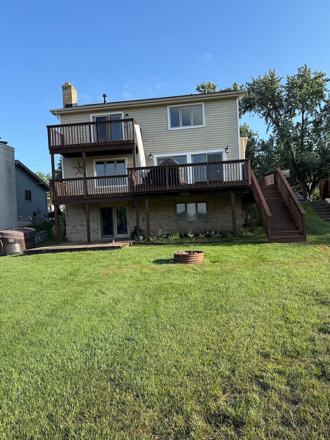 Port Huron Deck Restoration: Cleaned, Stained, and Ready to Enjoy